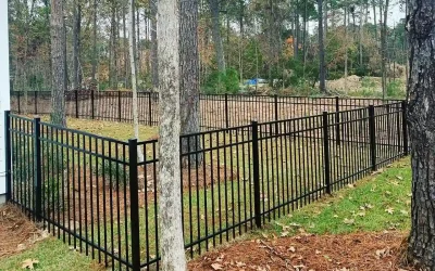 Aluminum Fence Installation in West Ashley: A Smart Choice for Backyards, Pools, and Pets