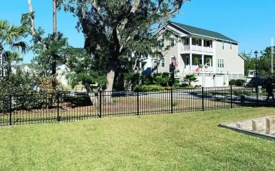 Decorative Aluminum Fencing in Isle of Palms: Black Metal Fence Ideas That Elevate Curb Appeal