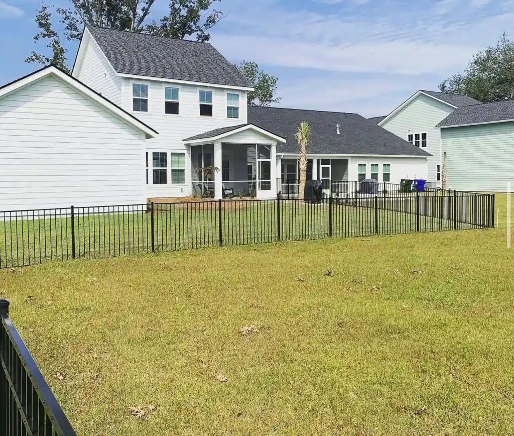 Aluminum Fence Installation in Summerville